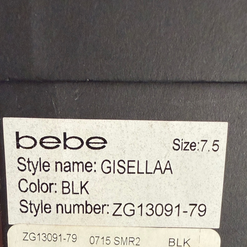 bebe Black Gisellaa Pumps